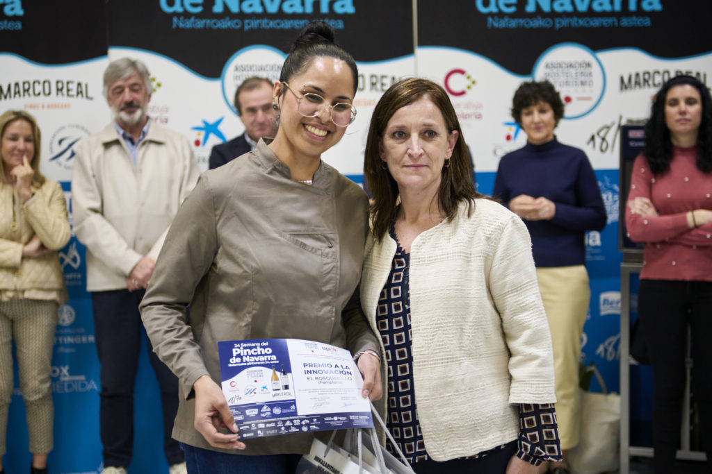 Premio Innovación en el Pincho lo recoge Bar El Bosquecillo por su pincho Etéreo Mecato.