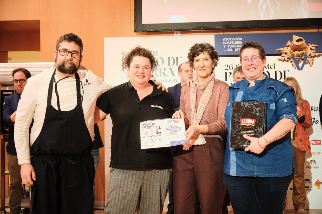 Premio Aceite Sandua al Bar Amatxo