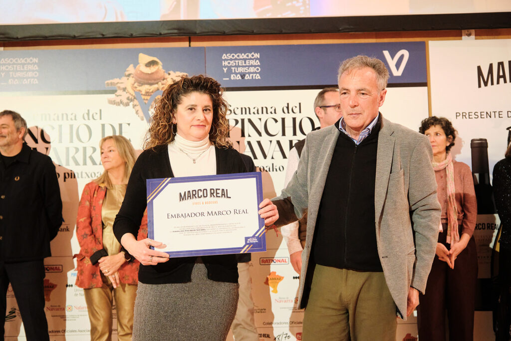 Premio embajadores Marco Real a Susana Rodriguez