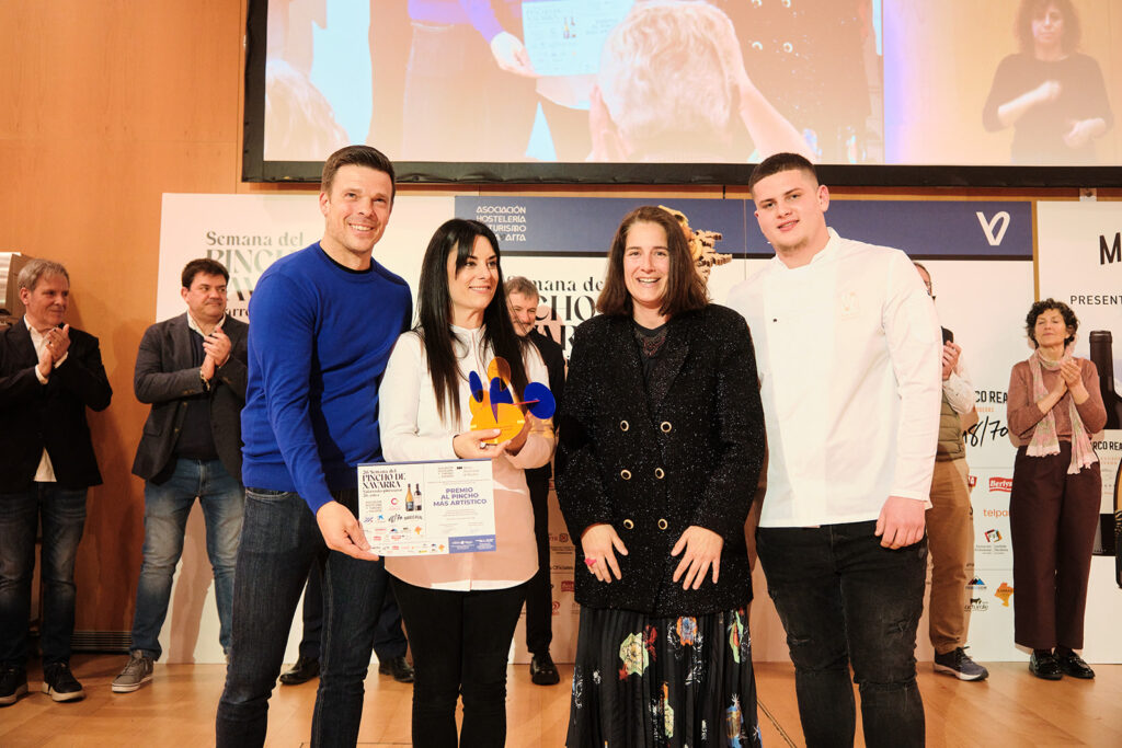Premio al Pincho más Artístico al Akari Gastroteka de Pamplona