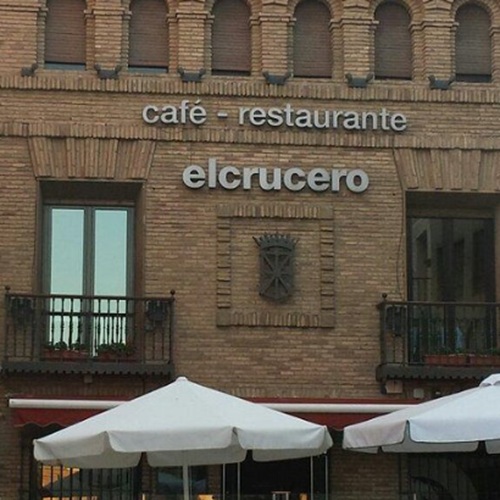 crucero Fachada del Restaurante El Crucero de Corella